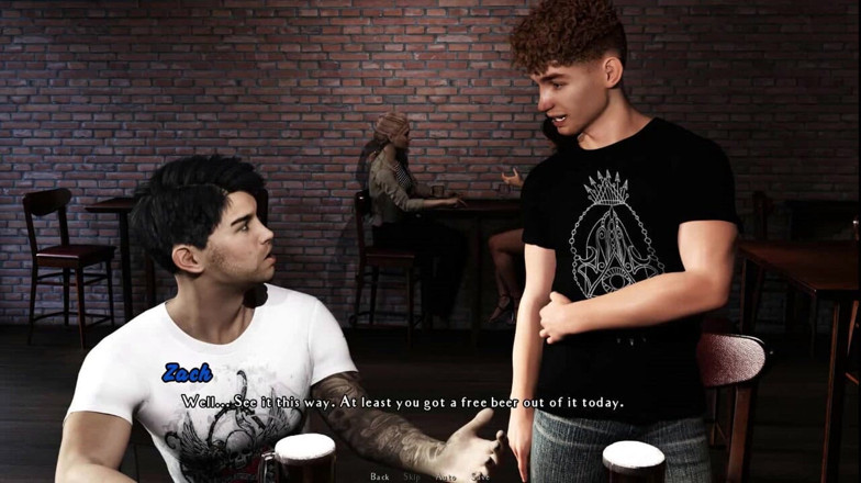 Dirty GamesXxX: Interwined: ragazzo il suo amico e una donna sexy barista-Ep7