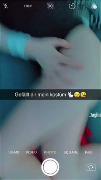 Evde tek başına ve snap online'da geri dönüyor
