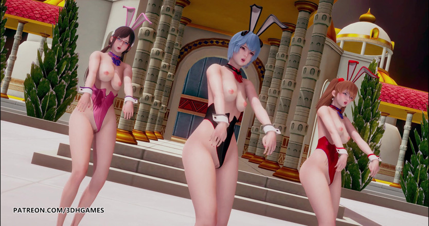 3D-Hentai Games: 내 자지를 빨아주는 거유 밀프