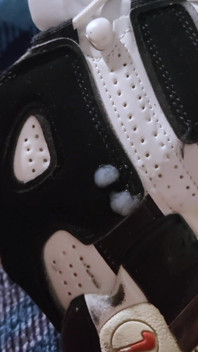 Young Football Player Jerks off and Cums on Sneakers