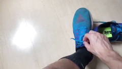 Riu Melo: 긴 하루 후 내 냄새 나는 발, 신발, 속옷을 즐기다