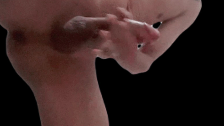 Naughty Cock: Masturbuje ve stoje