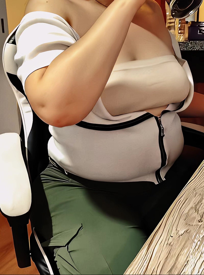 Nicole Passat: 엉덩이를 벌리고 핑거링하는 니콜 통통한 벨리