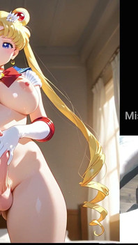 Miro Una Creacion De Mujer Transexual Con Cosplay De Sailor Moon Y Le Dedico Una Paja.
