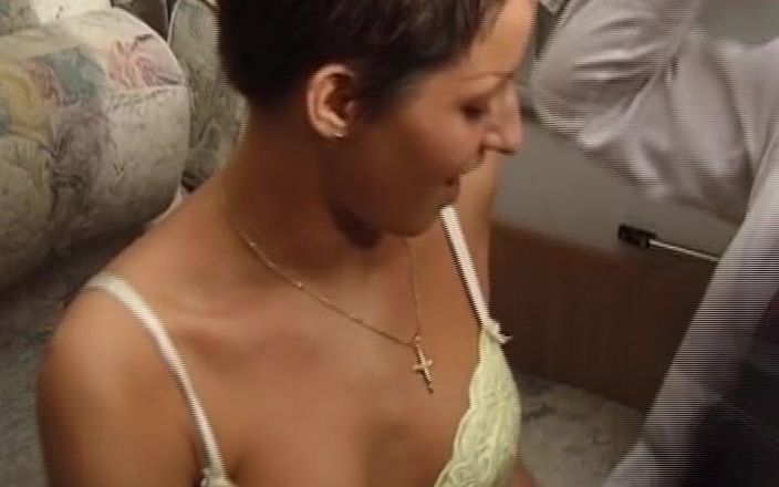 German amateur couples: Short Haired German Bae in Stocking Got Her Pussy Pounded