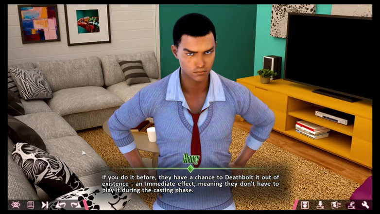 Miss Kitty 2K: Doppelte hausaufgaben ep13 - teil 78 - Training für das cosplay