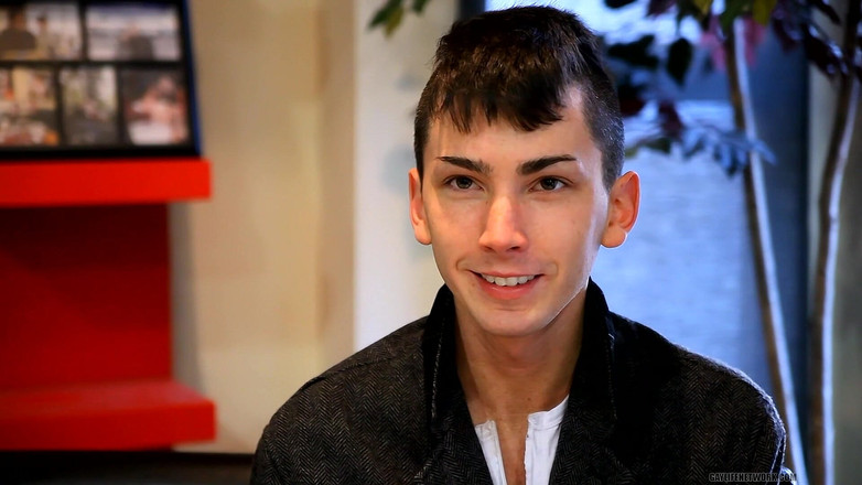 Lollipop Twinks: Flaco twink habla trabajo