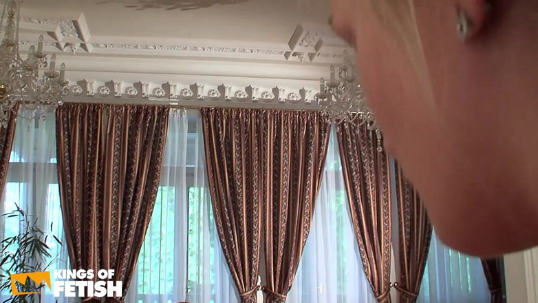 Kings Of Fetish: Blonde Teen Fists Her Tight Holes Before Getting Pounded by...