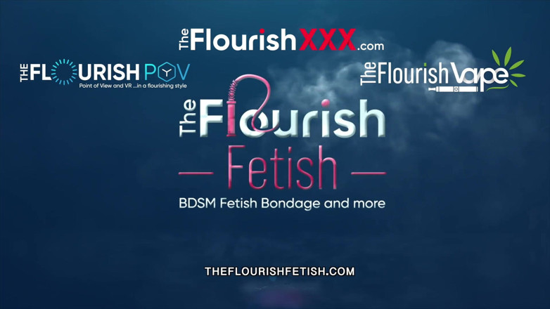 The Flourish XXX: Électro BDSM d'une grosse latina bondage, fface baisée