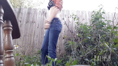 Kalypso Vixen: Venkovní pohledová show, zatímco můj muž soused je venku