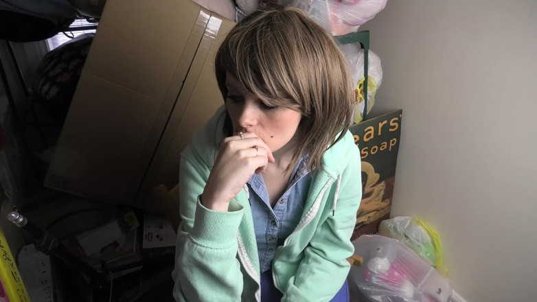 Sydney Harwin: Slut made to strip in store room