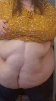 SSBBW BBW belly jiggles and wiggles