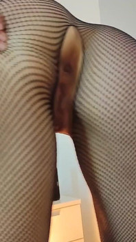 Big Booty Shake Stripper Fishnet Lapdance Teasing You Pussy