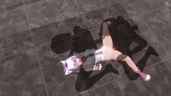 H3DC: HENTAI 3D. Studentin bekommt creampie in muschi und mund in der...