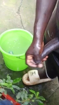 Extra Monstrous BBC Gets Outdoor Massage