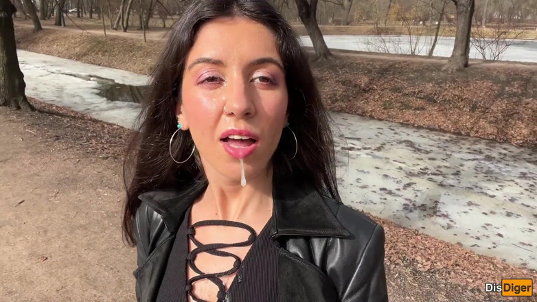 Dis Diger: Cum on a Girl's Face so She Could Walk Through...
