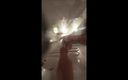 Emma Alex: Webcam debaixo do banho. Namorada depois do sexo no chuveiro