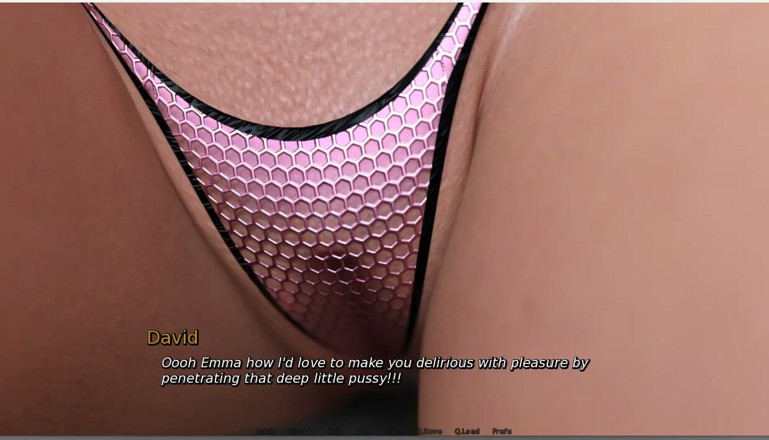 XXX Games Bunk: Laura Lustful Secret - 게임플레이 - 롤플레이 - 푹신한 보지와 낙타 토로 새아빠 친구를 괴롭히는 십대