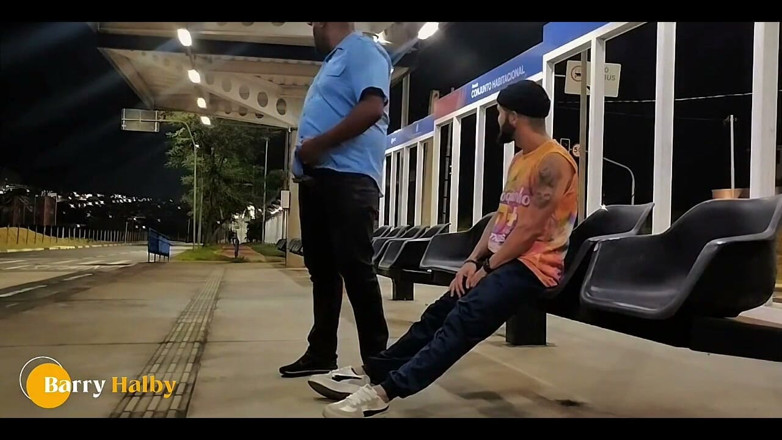 barryhlaby: I Sucked the Driver's Dick While Waiting for the Bus.