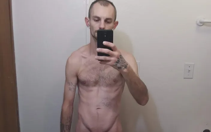 Dyzzithadickgod: Showing My Cock in The Mirror