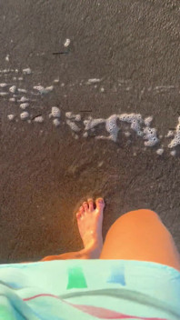 Walking on the Beach