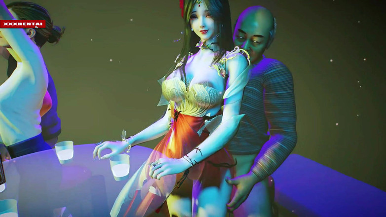 Soiyu Hentai: Žádostivý pohybový model: Křivky na hoře - 3D animace Hentai