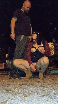 Controlled and Leashed in Leggings & High Boots