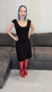 Little Black Dress & Red Heels