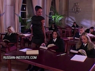 Russian Institute: 在妇女学院狂欢和双洞齐插