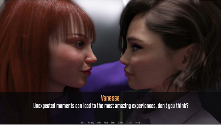 XXX Games Bunk: Anita's Internship - Gameplay - Roleplay - Lesbian Petite Teens Make Out in...