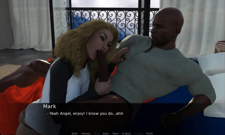Dirty GamesXxX: Соблазн Angelica: этот огромный большой черный член собирается разрушить ее киску и ее брак, эпизод 11
