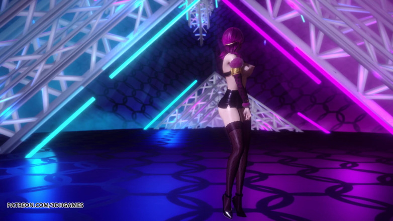 3D-Hentai Games: [MMD] Jiyeon - take a hike evelynn sexy kpop dance league...