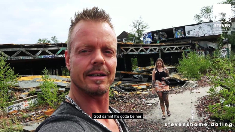Steven Shame: Mia Blow and Bodo enjoyed a rough sex outside in...