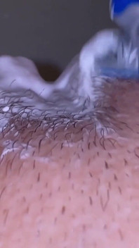 Shaving My Hairy Pussy