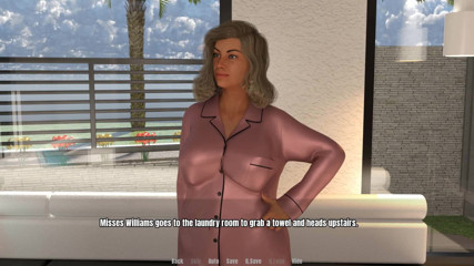 Dirty GamesXxX: Grandmas house: guy with a monster cock and older lady...