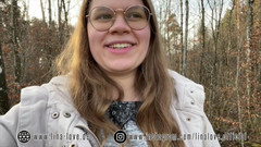 Lina Love: German Teen 18yo First Blowjob Outdoor