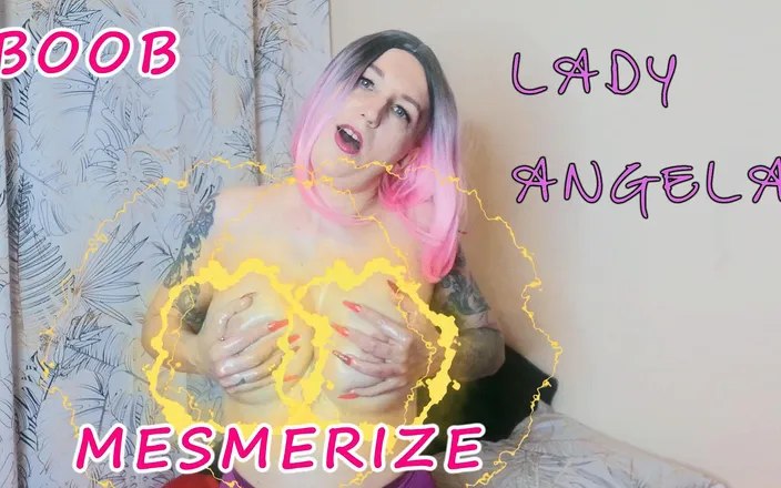 Lady_Angela: Lady Angela Big Netural Boos Mesmerize Underboob Nipple Piercings MILF