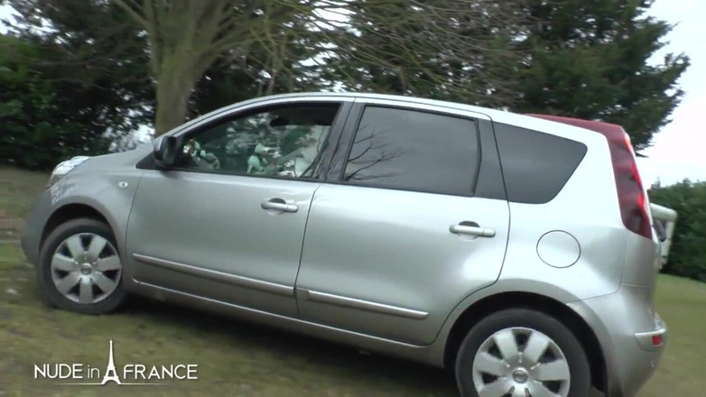 Nude in France: This husband shars his wife and she gets hard analyzed...