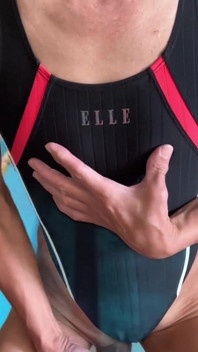 The Old Swimming Swimsuits Were so High-leg and High-cut Secretgakuen