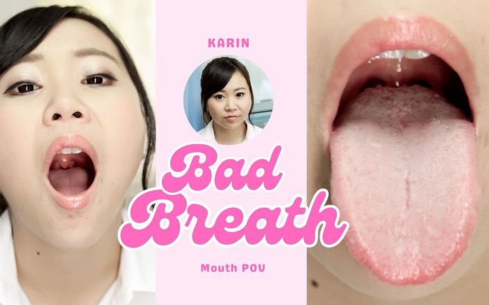 Japan Fetish Fusion: Prožijte intenzitu: Karinina neodolatelný špatný dech zblízka