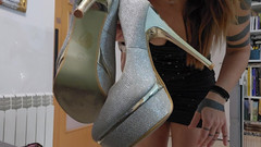 dafnedenoch: Modelování 5 párů vysokých podpatků