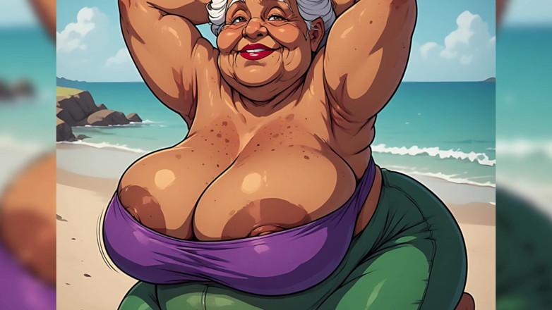 AI Porn: SSBBW Cartoon Indians