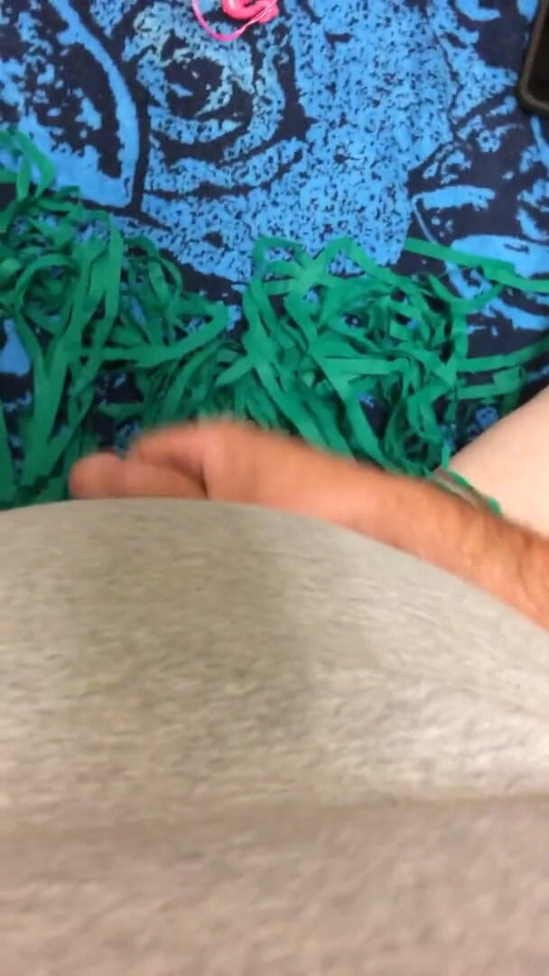 Kinky horny gay bois: A gay sissy playing with his sissy clit