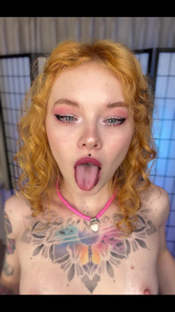 Would you like to spit on my tits and play with them like I do?