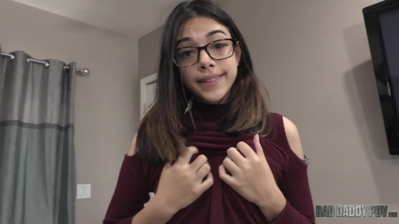 BadStepFamilyPov: Hairy Harmony Wonder gets smashed by her stepdad