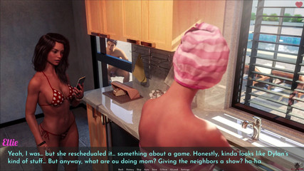 Porngame201: Bir evli kadın ve üvey anne gerçek sikişiyor Ellie Sam Sophia'yı...