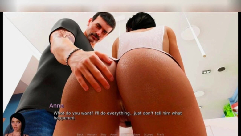 3DXXXTEEN2 Cartoon: Anna menemukan kebenaran. Seks kartun porno 3D