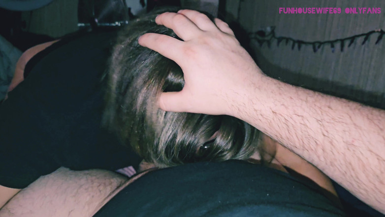 Funhousewife69: Surprised Him with Head While He Tried to Sleep Instead...