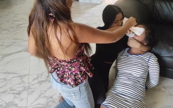 Selfgags Latina Bondage: Bad Bitches Welcomes the New Cock Tease in Town!
