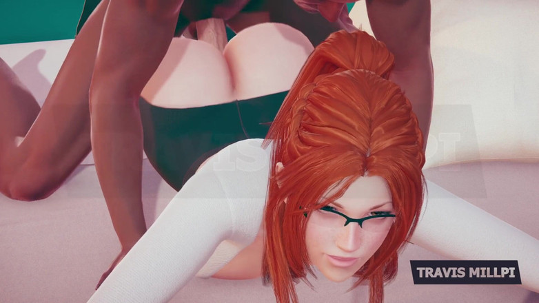 TravisMillpi: Thicc zrzavá profesorka vleze do vaší kanceláře fantasy brýle, košile...